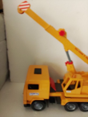 VTG Bruder Tele-Crane TC 4500 Crane Truck Construction Vehicle Yellow Germany - Picture 7 of 16