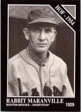 Rabbit Maranville #4 1991 Conlon Collection TSN