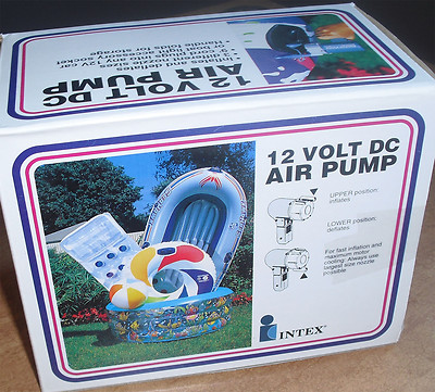 Pompe à Air Intex 12V DC Modèle 68635 - Neuf Sous Emballage, Pour Camping, Gonflage Rapide