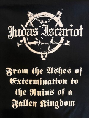 JUDAS ISCARIOT - Heaven In Flames T- Shirt Size Extra Large XL NEW
