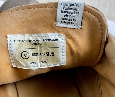 Visvim FBT Wax 2-Tone Moccasin Sneaker Beige (Missing Removable