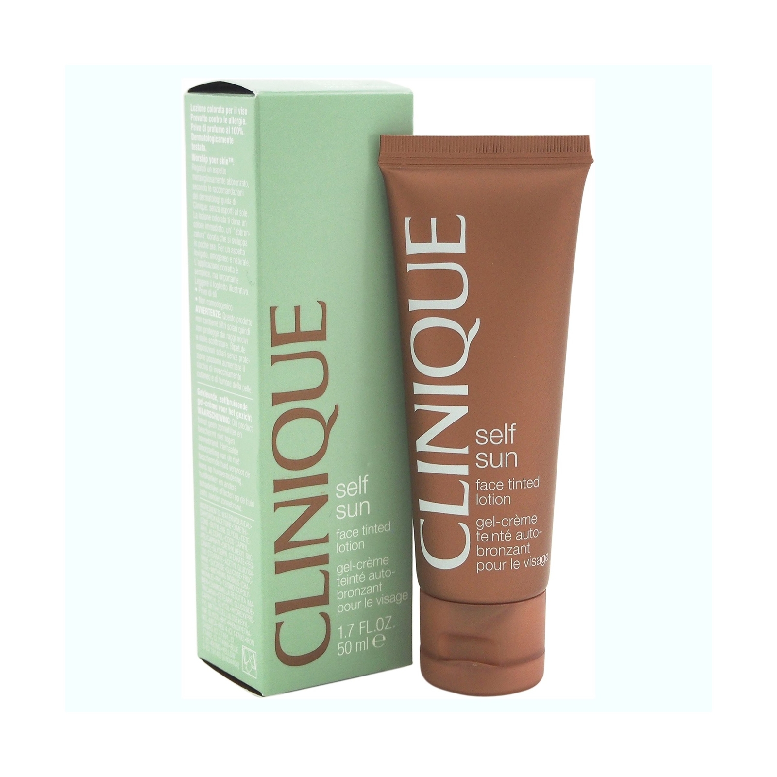 Clinique Self Sun Face Tinted Lotion, 1.7 Ounce eBay