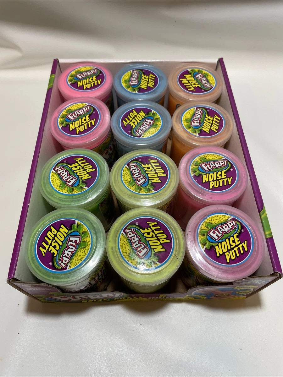 Lot Of 12 Flarp Noise Putty Ja Ru Toys