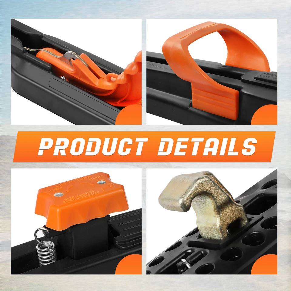 2 PCS Industries Super Clamp 2 Snowmobile/Sled Trailer Tie Down 1000 SC-FRONT-1 - Image 2 of 4