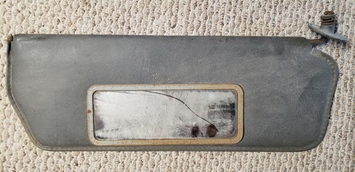 1973-87 Chevy Truck Right Sun Visor #6264270 RH Right Gray OEM - Picture 5 of 7