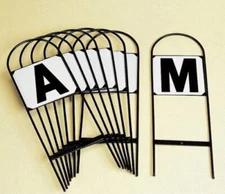 Equi-Essentials Dressage Markers - Set of 4