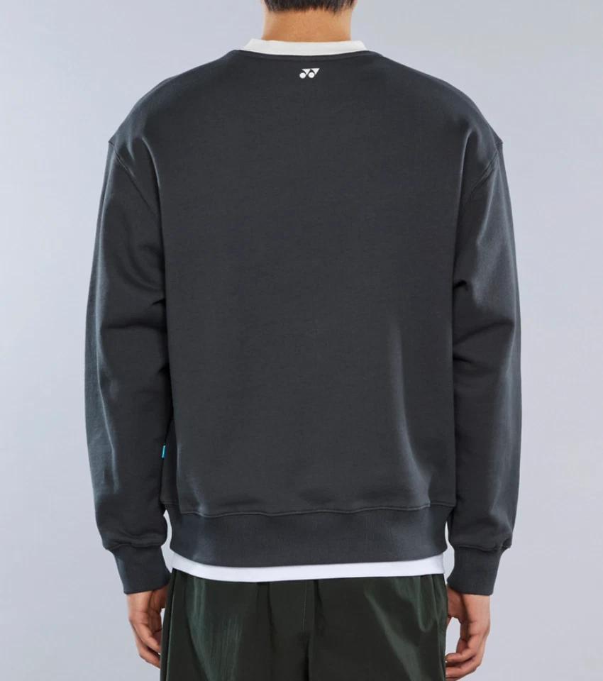 YONEX 25 S/S Unisex Tenis Sudadera Ropa Deportiva Informal Top Caqui Gris 255TL001U Foto 4 de 4