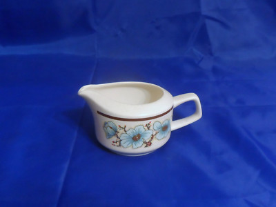 Lenox Temperware 10 oz SOFTWIND CREAMER Blue/Red Flowers & Bird 