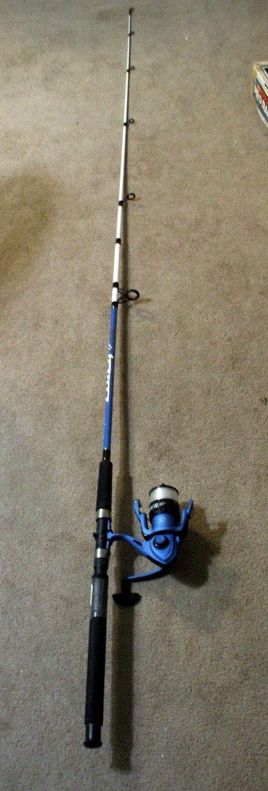 Shakespeare Tiger 2 pc 7ft  Spinning Fishing Rod /Reel Matched Catfish Combo Med