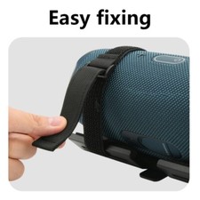 Easy Installation Metal Speaker Mount Holder Stand Adjustable Tied for Bikes