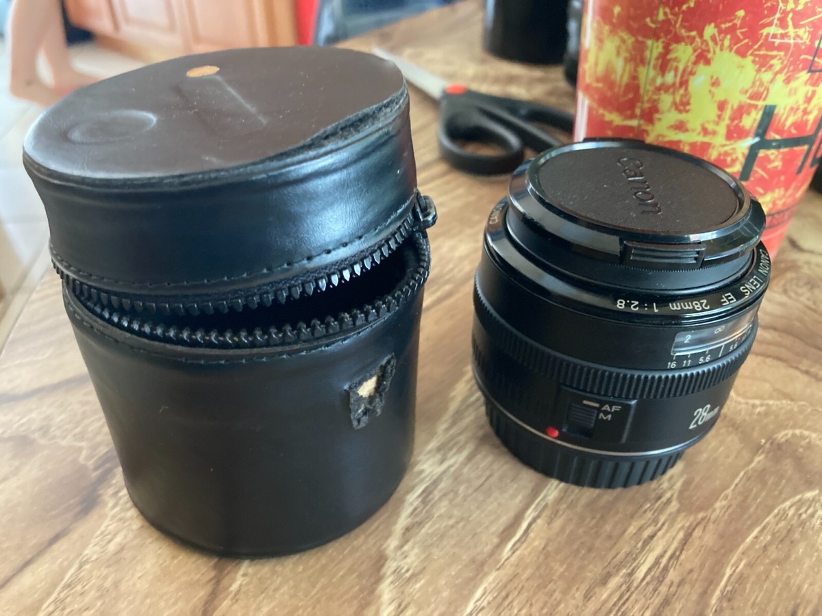 Canon  ＥＦ Canon Lens EF 28mm 1:2.8 With HOYA HMC 52mm UV 0 Tested