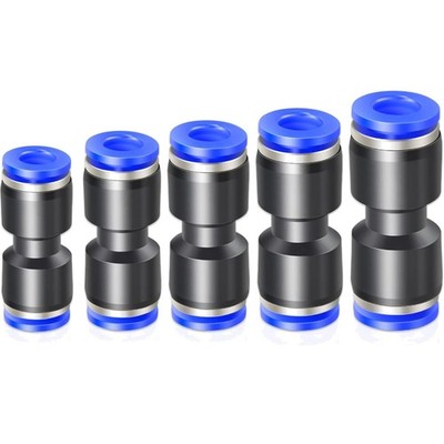 Schlauch Fitting Sets 4mm 6mm 8mm 10mm 12mm Push To Connect Pneumatik Kunststoff