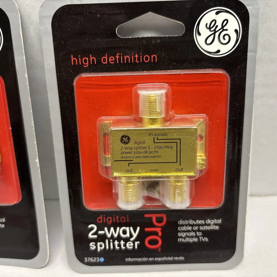 GE Splitters 1 2-way And 1 4-way Splitter - Image 3 of 4