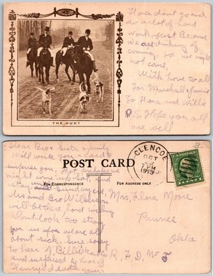 The Hunt Glencoe IL Postcard