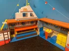 Vtg 1974 Barbie Dream Boat Mattel 7232 Chris Craft Cruise Ship fold n go playset
