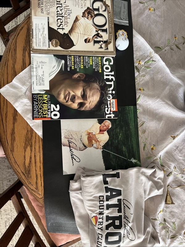 Arnold Palmer Memorabilia 