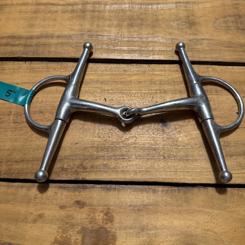 Korsteel Full Cheek Snaffle 5” EUC Horse But English Bit Used Horse Tack
