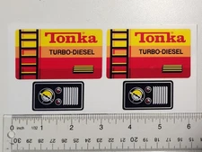 Stickers For Mighty Tonka Turbo Diesel Road Grader