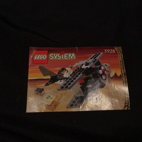 Vintage Lego Set 5928 Adventurers Bi-Wing Baron (1998) NOT COMPLETE