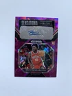 2023-24 Panini Prizm Draft Picks Purple Ice 58/99 Brice Sensabaugh Auto