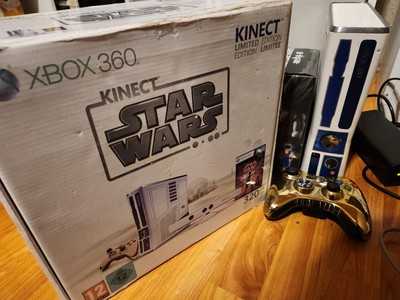  Xbox 360 Limited Edition (Ohne)Kinect Star Wars + 60 Spiele Und Gitarre