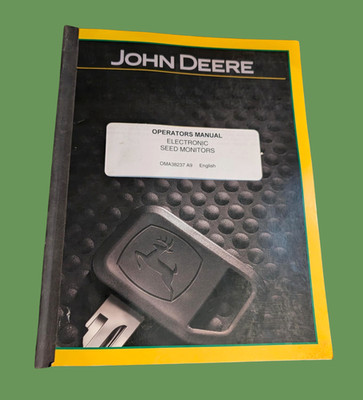 John Deere Electronic Seed Monitors OMA38237 Free Ship