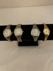 Lot of 6 Vintage Women’s Wrist Watches Parts Or Repair Not Running Not Working