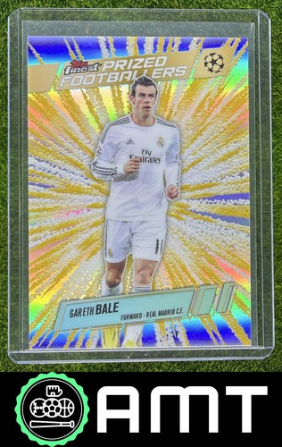 Gareth Bale 2025-26 Topps UEFA Club Finest Prized Footballers Fusion Variations