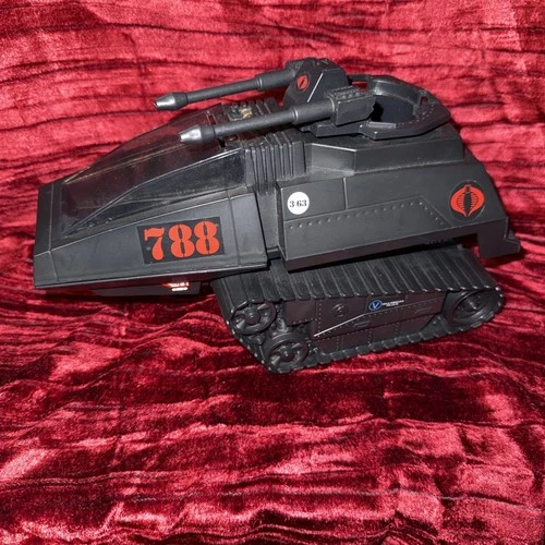 2004 Black H.I.S.S. Tank G I Joe 25th Anniversary Hasbro Vehicle