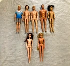 Vintage Collectible Mattel Barbie Ken 12" Doll Lot Of 7