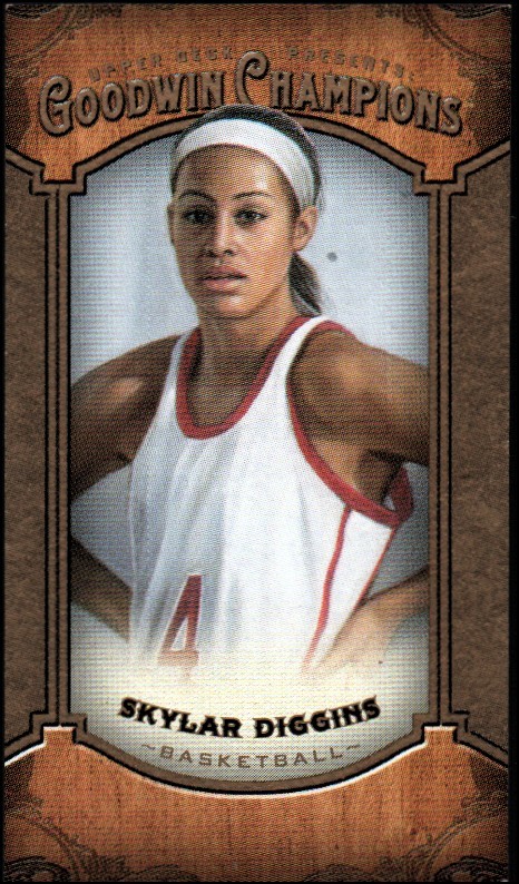 2014 Upper Deck Goodwin Champions Mini #15 Skylar Diggins -  BB