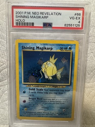 Shining Magikarp (Unlimited) graded PSA 4 for sale on eBay