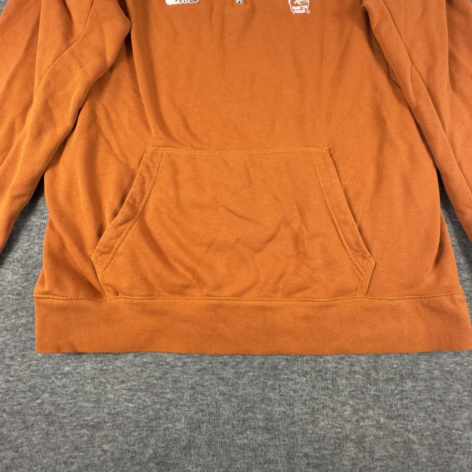 Pulôver Texas Longhorns moletom quarto de zíper masculino grande Nike NCAA gancho Em - Imagem 4 de 4