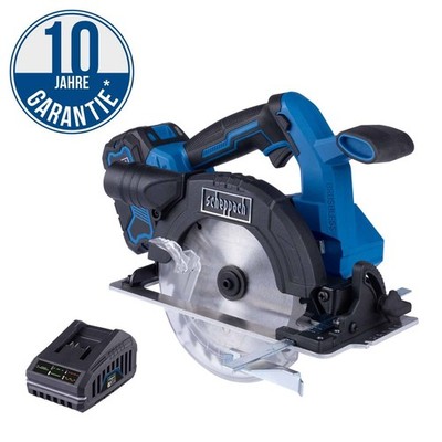 Scheppach Akku Handkreissäge BC-HCS165-X | 20V-IXES-Serie | Sägeblatt Ø 165mm
