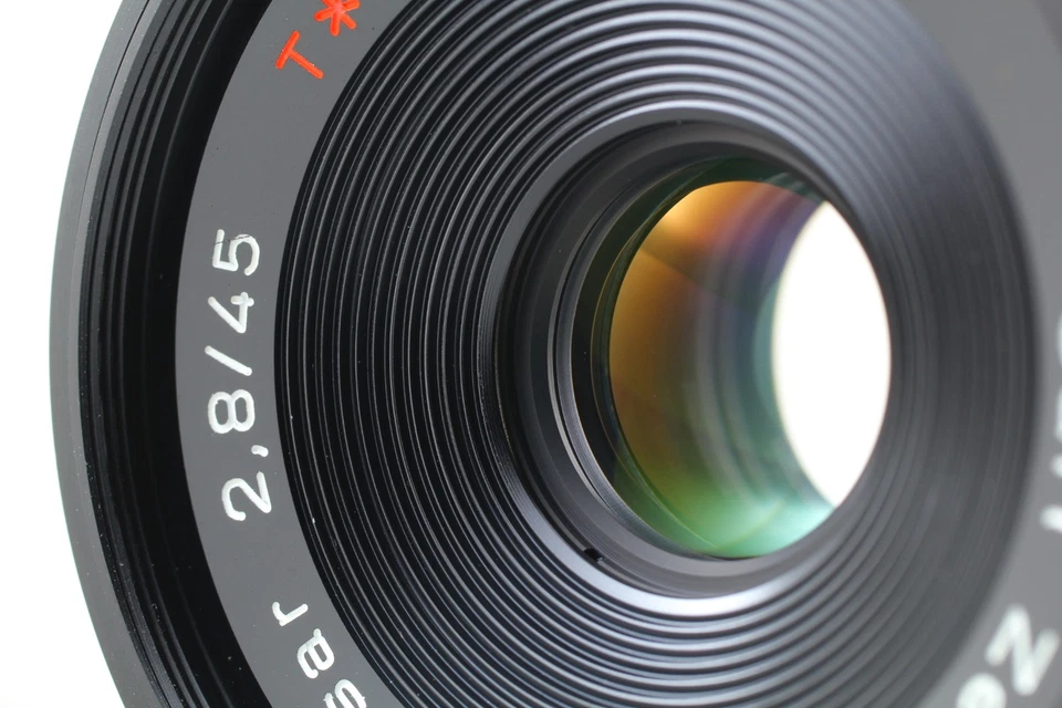 [TOP MINT] Contax Carl Zeiss Tessar 45mm F/2.8 AEJ Lens C/Y Mount From JAPAN - Image 3 of 4