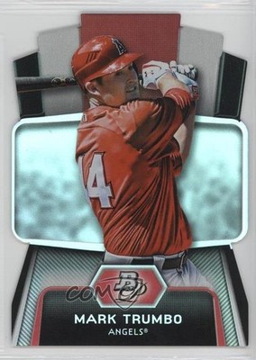 2012 Bowman Platinum Cutting Edge Stars Die-Cut Mark Trumbo #CES-MT 0q5