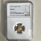 United States Mint American Eagle $5 Gold Coin 2026 NGC MS 69