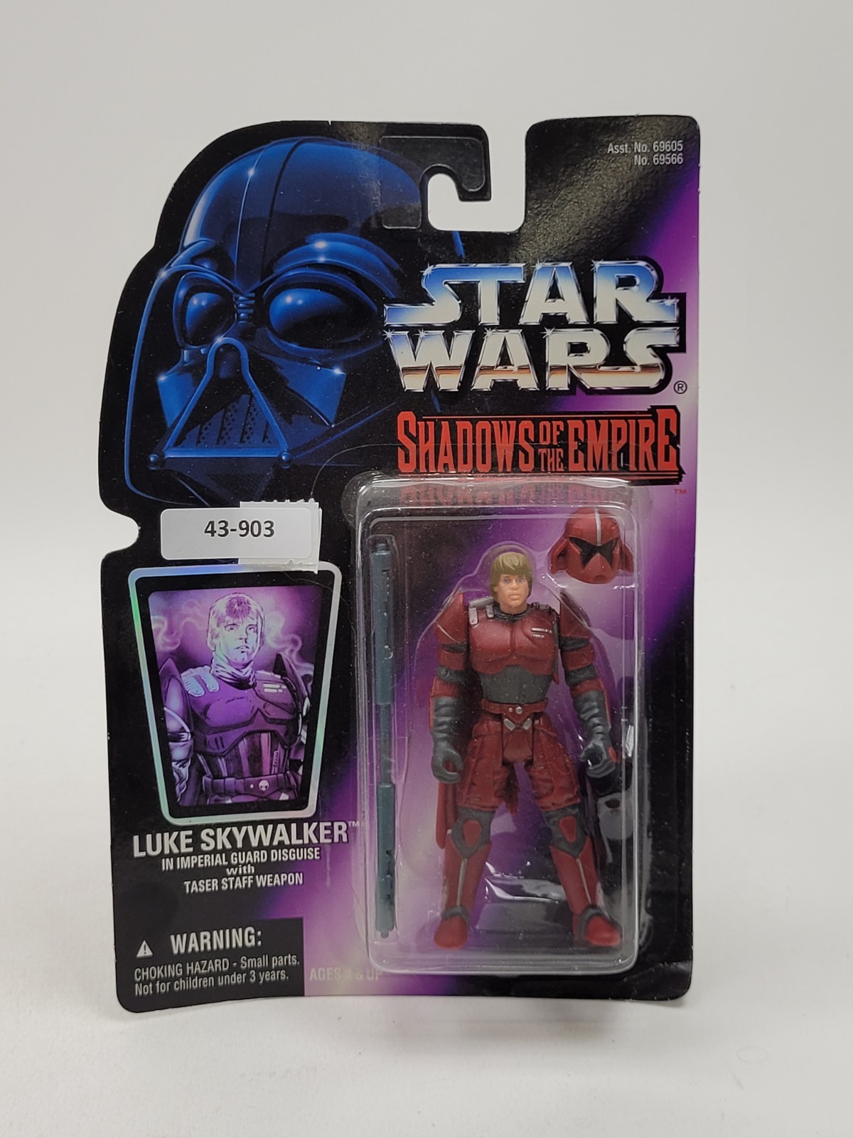 Star Wars Action Figure Luke Skywalker Shadows of the Empire 1996