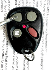 Gm Dei Dealer Installed Keyless Entry Remote Car Key Fob Ezsoemtx 12495653 Oem