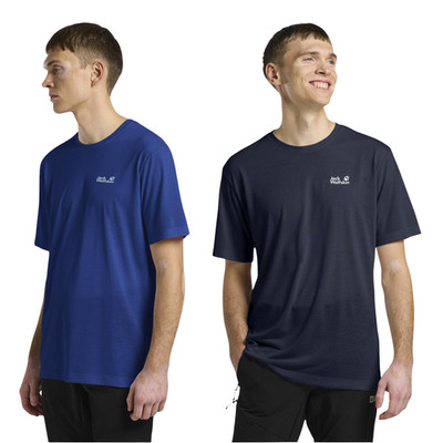 Jack Wolfskin Herren Vonnan Funktions Kurzarm T-Shirt