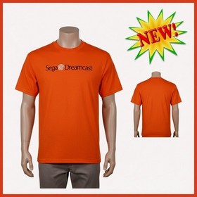 Sega Dreamcast Promo Shirt L 1999 Orange Logo Graphic Tee Retro Gaming Vintage