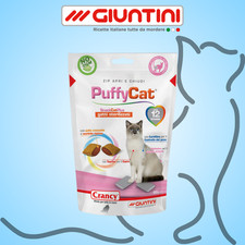 Crancy Puffy Cat Sterilizzati 60gx8 Snack per gatti, Mangime complementare