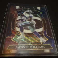 2025 Panini Concourse Prizm Javonte Williams Cowboys #97 Serial Numbered /399