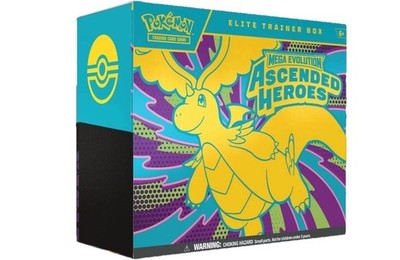 Pokemon Mega Evolution Ascended Heroes Elite Trainer Box Sealed