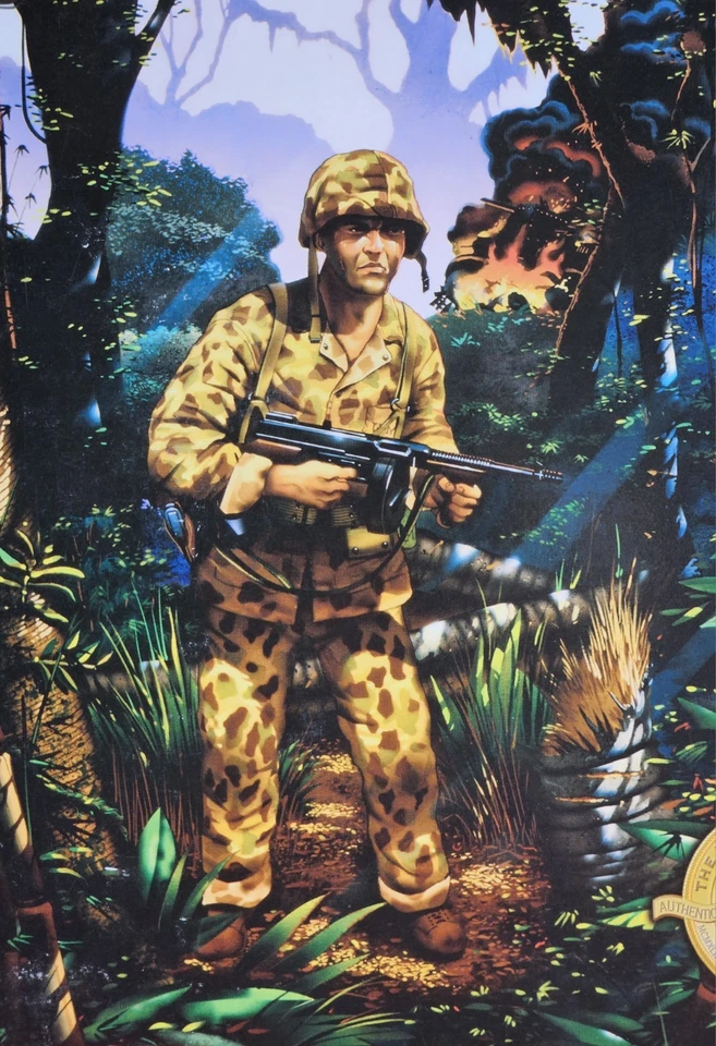 FIGURA ULTIMATE SOLDIER WWII MARINE RAIDER ESCALA 1/6 SIN USAR, EN CAJA COMPATIBLE CON GI JOE Foto 2 de 4