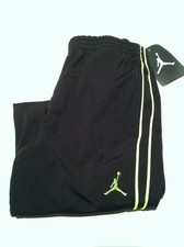 NEW Nike Michael Air Jordan Boys Track Pants Gym Bottoms Size 4 Black 43