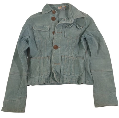 Green Corduroy Blazer Fashion 