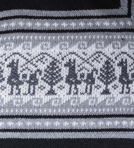 Maglione lana di alpaca da uomo maglioni di alpaca maglione lana di alpaca da uomo piccole fiamme - Foto 3 di 57