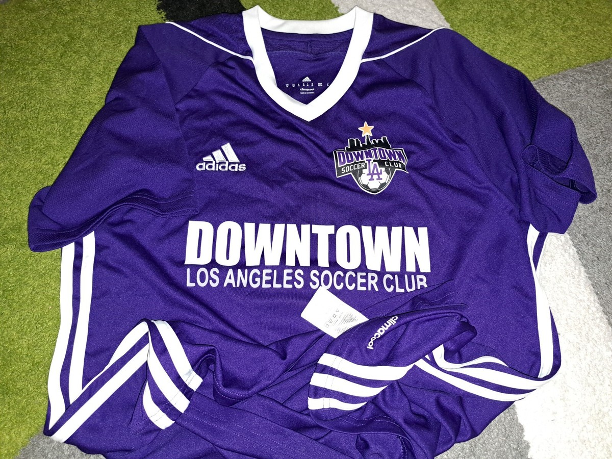 jersey Soccer Club Downtown Los Angeles adidas Size M Purple