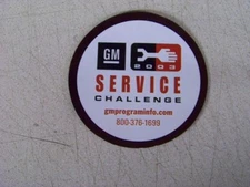 1 New 2003 GM Service Challenge Chevy Dealer Certified Technician Olds Cadillac